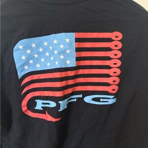 Columbia Sportswear PFG Hooked fishing long-sleeve T-shirt Large 100% cotton